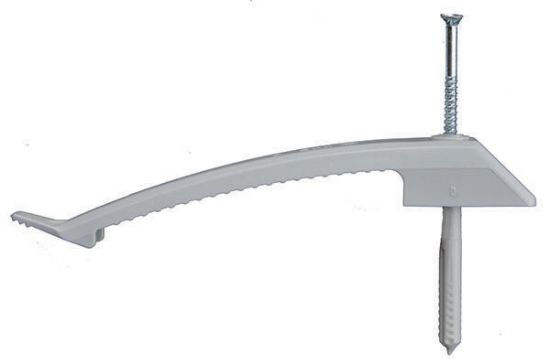 Afbeeldingen van Speedclip beugelklem KKB enkel 134x20mm nagelplug 6x55 ve200