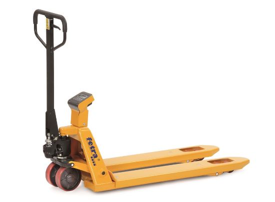 Afbeeldingen van Fetra handpallettruck + weegschaal 2122 1150 T2