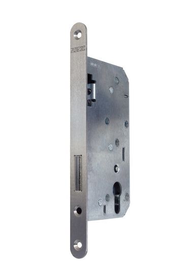 Afbeeldingen van 4tecx project kastslot U60-72           rvs voorplaat 20x235