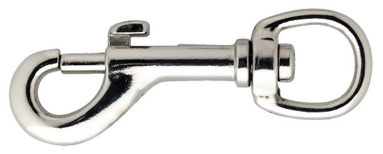 Afbeeldingen van Musketon 20mm vernikkeld