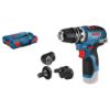 Afbeeldingen van Bosch 12V boorschroefmachine GSR 12V-35 FC EX + opzetstukken L-Boxx