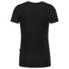 Afbeeldingen van Tricorp dames t-shirt 101008 slim fit   v-hals 101008 black (zwart) 4XL