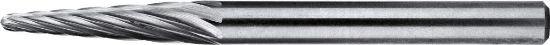 Afbeeldingen van Phantom hm-stiftfrees kegelvorm rond kop l3x12.7x3x38-1 alu
