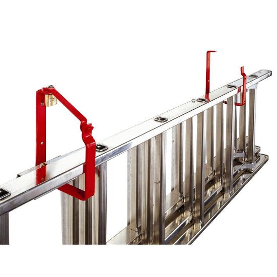Afbeeldingen van Ladder ophangbeugel-set met hangslot