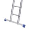 Afbeeldingen van Superpro opsteek ladder recht balk      3x14 sporten 9.25m