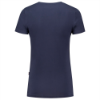 Afbeeldingen van Tricorp dames t-shirt 101008 slim fit   v-hals 101008 ink (blauw) L