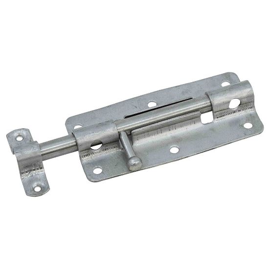 Afbeeldingen van Plaatgrendel 100mm rvs