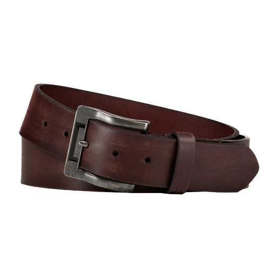 Afbeeldingen van Tricorp-premium broekriem leder 654003 brown (bruin) 65-95