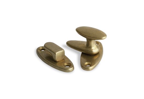 Afbeeldingen van Tramklink messing