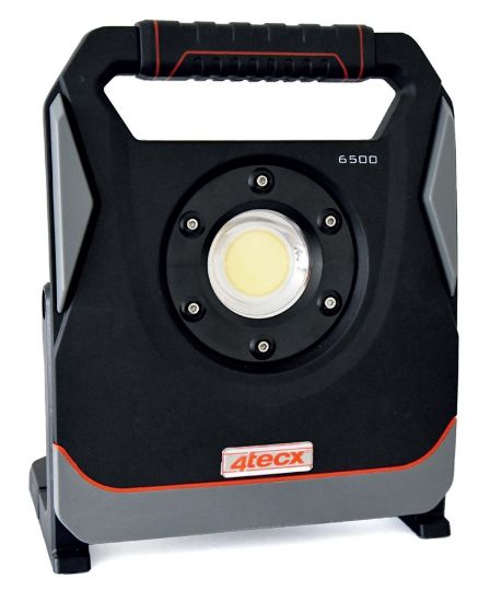 Afbeeldingen van 4tecx bouwlamp 525 led oplaadbaar 65W   Bosch CAS Hikoki Milwau Makita Festo Dew