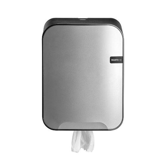 Afbeeldingen van Quartz midirol poetspapier dispenser zilver