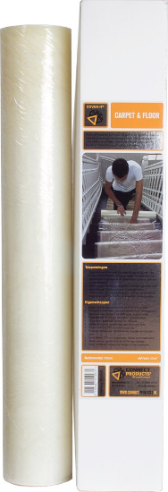 Afbeeldingen van Cover-it carpet&floor 70cm 42m²         CICF sterk zelfklevende beschermfolie