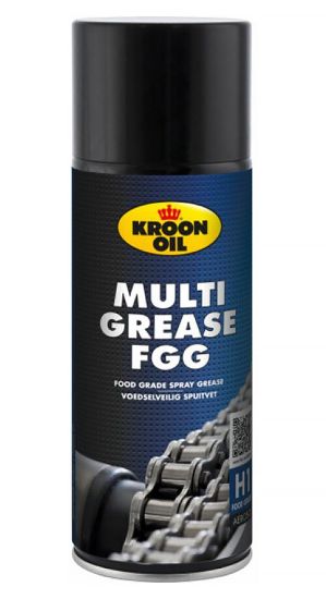 Afbeeldingen van Kroon Multi Grease FGG H1 smeervet op   PTFE basis spuitbus 400ml