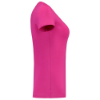 Afbeeldingen van Tricorp dames t-shirt 101008 slim fit   v-hals 101008 fuchsia (roze) 3XL