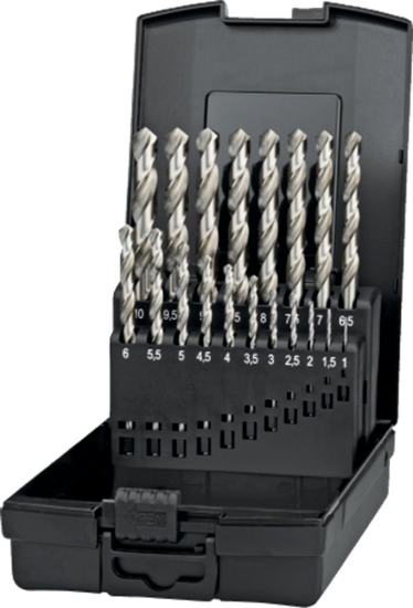 Afbeeldingen van International Tools borenset 1-10x0.5 eco pro blank geslepen. 11.430