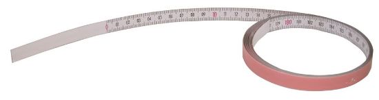 Afbeeldingen van Meetband 1000x13x0.2                    rechts naar links zelfklevend