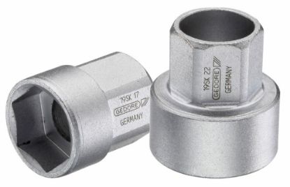 Afbeeldingen van Gedore dopsleutel 1/2 kort 10mm 19sk    doorloop