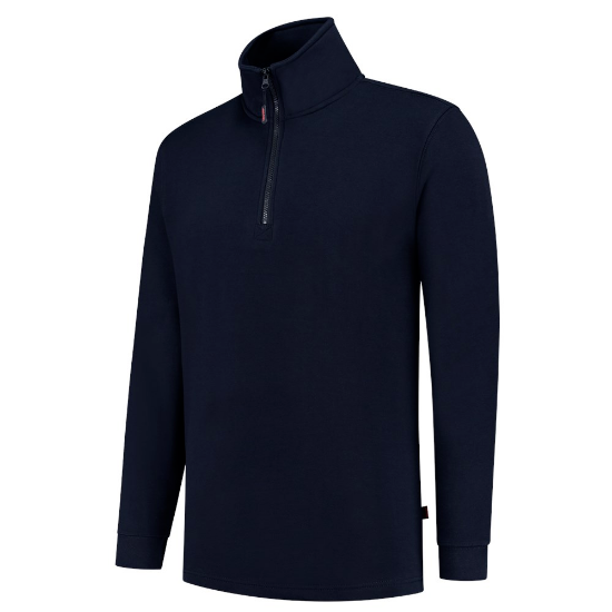Afbeeldingen van Tricorp sweater ritskraag 301010 ink (blauw) L