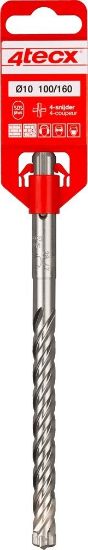 Afbeeldingen van 4tecx sds-plus hamerboor 10x110 Quadro 10-box