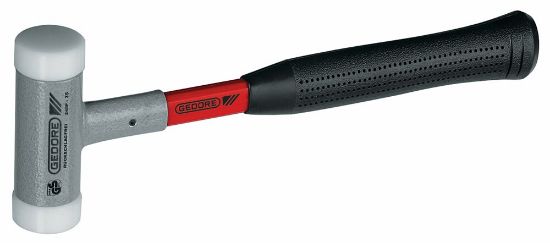 Afbeeldingen van Gedore terugslagvrije montagehamer      glasvezelsteel 25mm 248F25