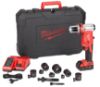 Afbeeldingen van Milwaukee M18 ponsmachine HKP-201CA (1x 2.0Ah) + set ponsen/matrijzen in koffer