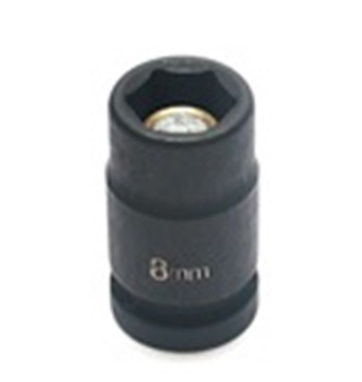 Afbeeldingen van Impact krachtdopsleutel 1/4 10mm        zeskant 23mm magnetisch