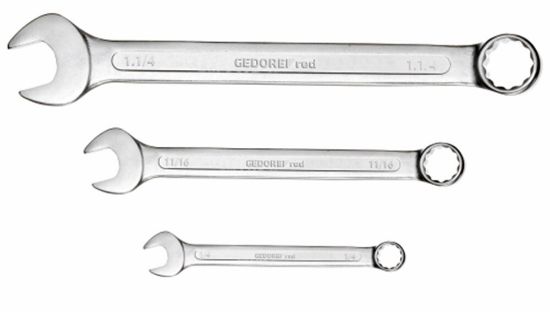 Afbeeldingen van Gedore ringsteeksleutelset AF1/4-1.1/4 16-dlg  R09115016
