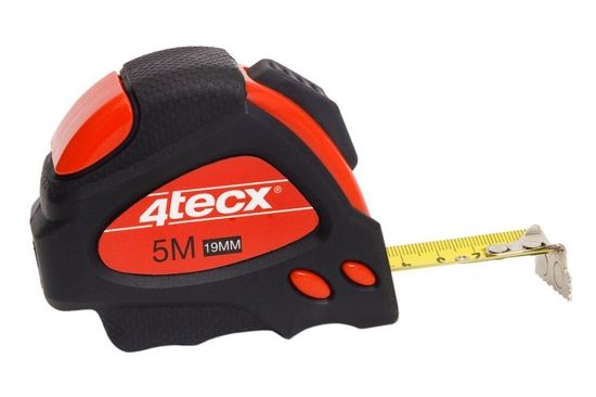 Afbeeldingen van 4tecx rolbandmaat autolock 5mx19mm      klasse-II