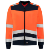 Afbeeldingen van Tricorp softshell highvis bicolor 403021    orange/ink (oranje high vis/blauw) S