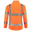 Afbeeldingen van Infra Fleecejack windstopper fluor orange (oranje high vis) 7XL RWS