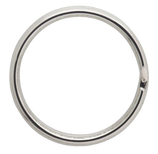 Afbeeldingen van Sleutelring 30mm vernikkeld