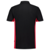 Afbeeldingen van Tricorp poloshirt bicolor  202004       black/red (zwart/rood) XS