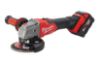 Afbeeldingen van Milwaukee M18 haakse slijper CAG125X-502X (2x 5.0Ah) in HD box