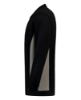 Afbeeldingen van Tricorp polosweater bicolor borstzak 302001 black/grey (zwart/grijs) 3XL