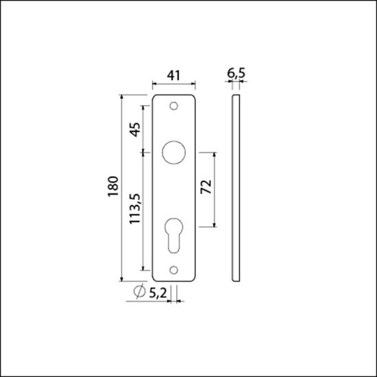 Afbeeldingen van Ami schild 180 f1 pc72