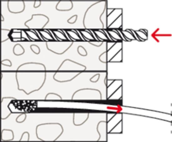 Afbeeldingen van Fischer constructieplug 10x80 SXRL      ve50