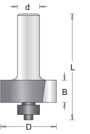 Afbeelding voor categorie HM sponningfrees + lager