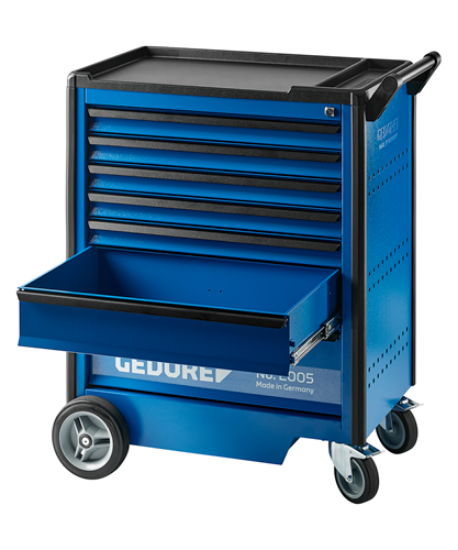 Afbeeldingen van Gedore gereedschapswagen lade-uittrek    blokkering 2004 0511 e