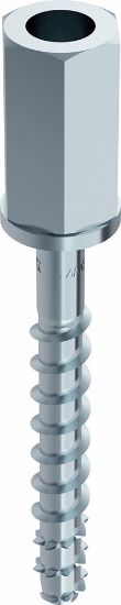Afbeeldingen van Heco betonschroef ETA1 EV 6x40 SW10 M6  binnendraad ve100