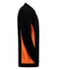 Afbeeldingen van Tricorp polosweater bicolor borstzak 302001 black/orange (zwart/oranje) 6XL