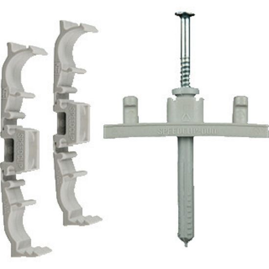 Afbeeldingen van Speedclip zadel SCP DUO 10/12mm         nagelplug 6x55 ve50