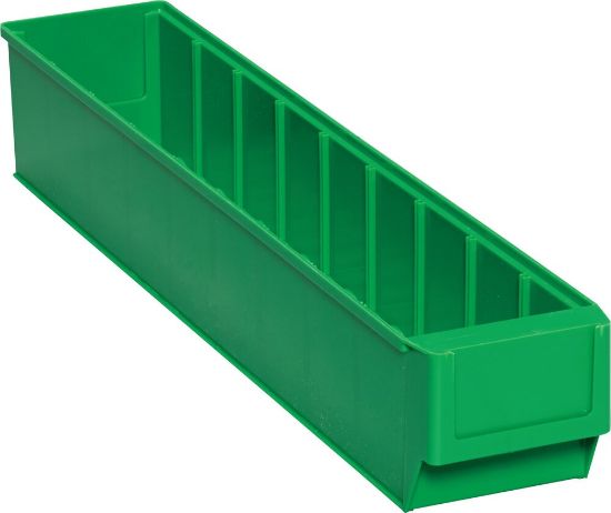 Afbeeldingen van Tecwerk magazijnbox groen 500x183x81    PB100