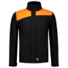 Afbeeldingen van Tricorp softshell bicolor naden 402021   black/orange (zwart/oranje) L