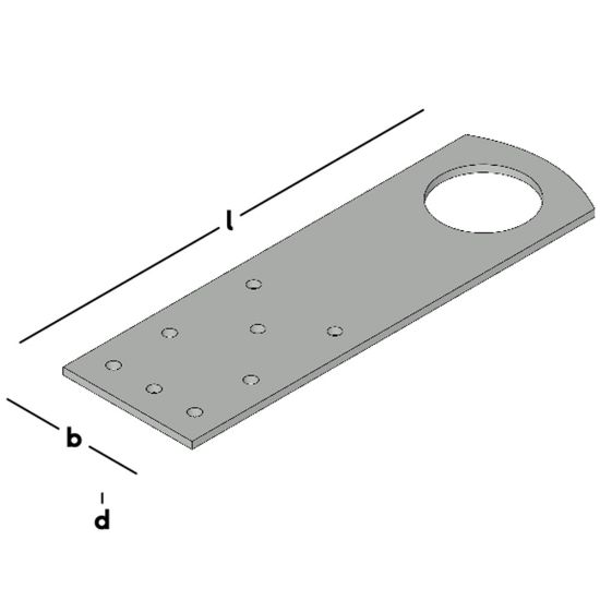 Afbeeldingen van Hijsoog 150x46mm ev