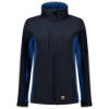 Afbeeldingen van Tricorp softshell dames bicolor 402008  navy/royalblue (marine/kobalt) 5XL