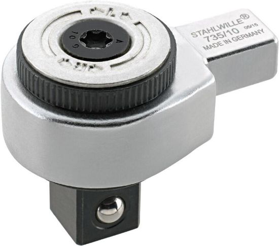 Afbeeldingen van Stahlwille insteekratelkop 735/10       3/8 9x12