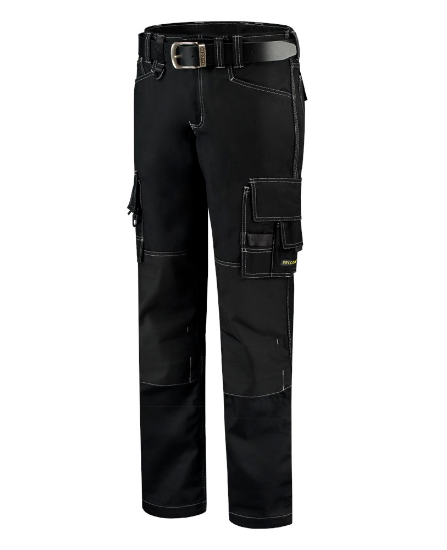 Afbeeldingen van Tricorp canvas worker 502009 black (zwart) maat 46