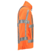 Afbeeldingen van Infra Fleecejack windstopper fluor orange (oranje high vis) 7XL RWS