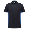 Afbeeldingen van Tricorp poloshirt bicolor  202004       navy/royalblue (marine/kobalt) 6XL