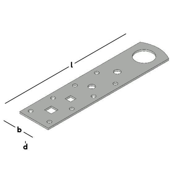 Afbeeldingen van Hijsoog 200x46mm ev